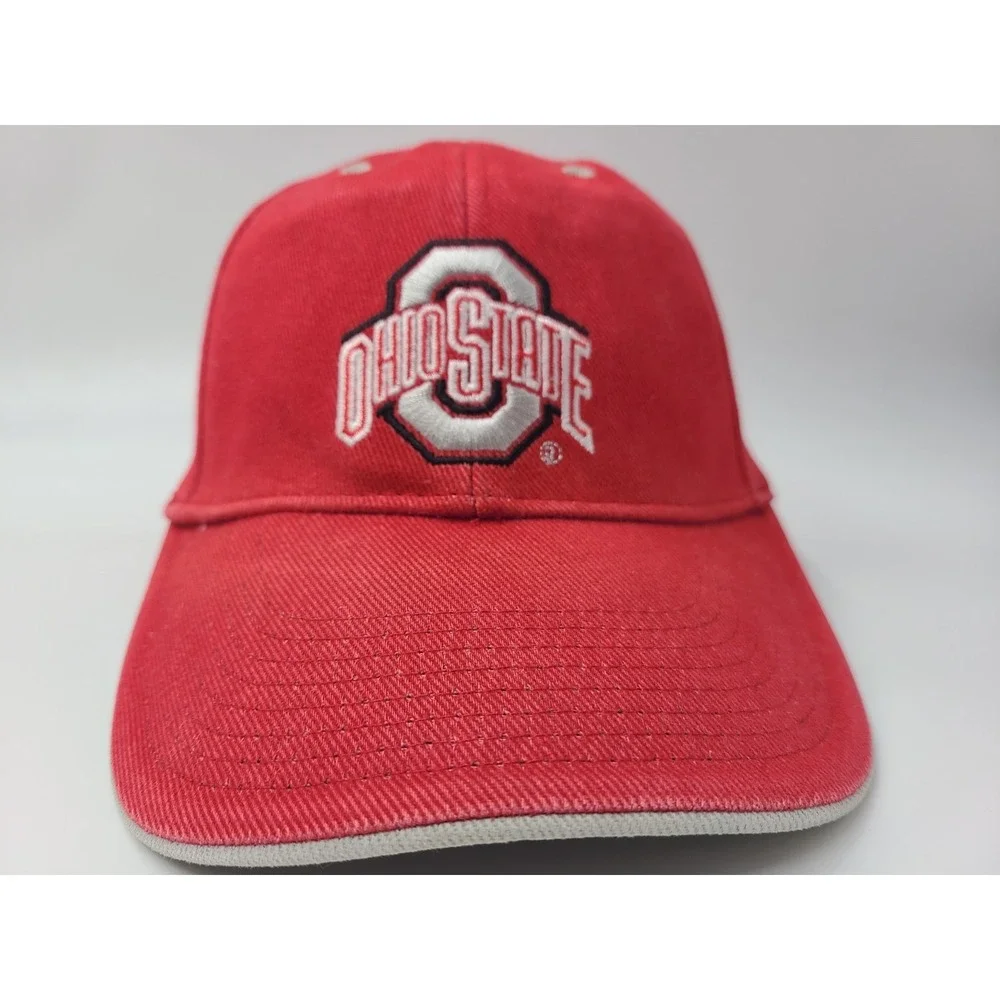 Ohio State University Buckeyes Signatures Adjustable Hat Cap Men Women NCAA‎ Red